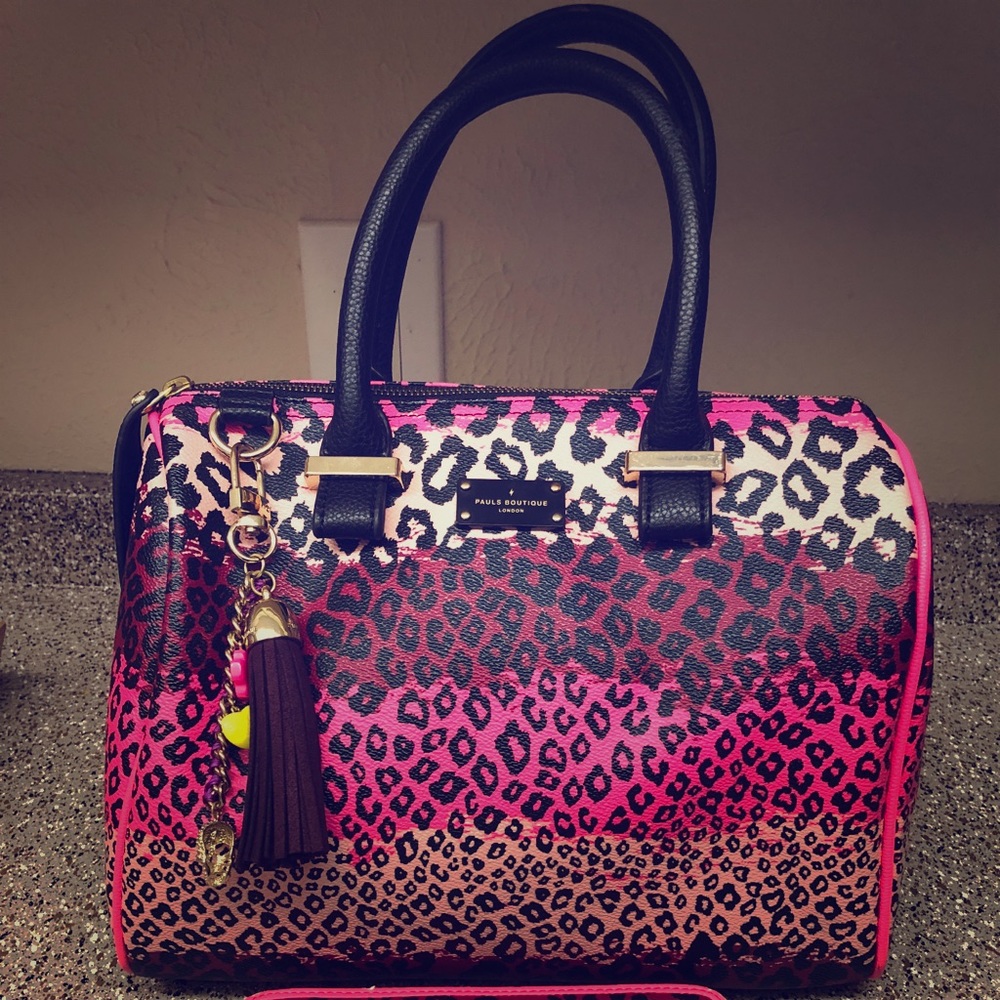 Neon pink python 🐍 Paul’s Boutique Handbag 👜
